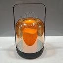 Ver imagem 4 de Castiçal Decorativo Porta Vela Home&co Metal 24x15x15cm Âmbar