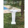 Cristo redentor rio de janeiro artesanal jardim feito em fibra - 8