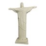 Cristo redentor rio de janeiro artesanal jardim feito em fibra - 1