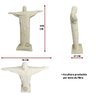 Cristo redentor rio de janeiro artesanal jardim feito em fibra - 2