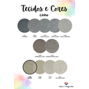 Ver imagem 3 de Cabeceira Estofada Queen 7 Blocos Não É Segredo Linho Palha 160x120