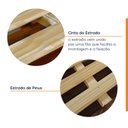 Ver imagem 7 de Cama Solteiro Multifuncional Madeira Maciça Irara CabeCasa MadeiraOriginals Marrom/Caramelo