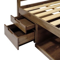 Cama Solteiro Multifuncional Madeira Maciça Irara CabeCasa MadeiraOriginals - 12 Cama Solteiro Multifuncional Madeira Maciça Irara CabeCasa MadeiraOriginals - 12