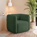 Ver imagem 2 de Poltrona Sala de Estar Decorativa Laguna Veludo K01 - D’Rossi