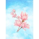 Ver imagem 2 de Kit 2 Quadros Aquarela Fada e Flores