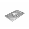 Conj 6 Cubas Gastronômicas em Inox Gn 1/4x150 Mm 3,6 Litros + 6 Tampas 1/4 em Inox sem Abertura Zaha - 4