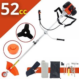 Roçadeira Lateral a Gasolina Tssaper Rg52cc 52cc Profissional para Aparar Grama e Corte de Mato Alto - 2