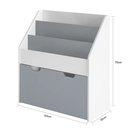 Ver imagem 2 de Livreiro com Gaveta Amsterdã 100% Mdf Woodcore