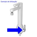 Ver imagem 3 de Cruzeta Torneira Cozinha Hydra Puravitta Cromado - 3690at005