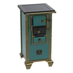 Fogao a Lenha Venax n 00 Imperador Premium Turquesa - 2