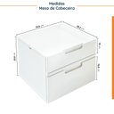 Ver imagem 3 de Cama Queen Multifuncional Madeira Maciça Irara CabeCasa MadeiraOriginals Branco/Lavado