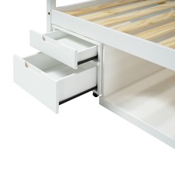 Cama Queen Multifuncional Madeira Maciça Irara CabeCasa MadeiraMadeira - 12