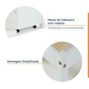 Ver mais imagens de Cama Queen Multifuncional Madeira Maciça Irara CabeCasa MadeiraOriginals Branco/Lavado