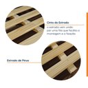 Ver imagem 6 de Cama Queen Multifuncional Madeira Maciça Irara CabeCasa MadeiraOriginals Marrom/Caramelo