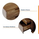 Ver imagem 5 de Cama Queen Multifuncional Madeira Maciça Irara CabeCasa MadeiraOriginals Marrom/Caramelo