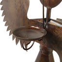 Ver mais imagens de Arcanjo Prime Artesanal Enferrujado Com Pergaminho Em Ferro Libertas Rosas Artesanato Anjo Prime Nat