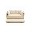 Ver imagem 7 de Sofá Cama Casal 02 Lugares Linho Bege Madri 167cm Yescasa