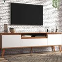 Ver imagem 1 de Rack para Tv 180cm Retro Mdf Freijo Dallas - On Móveis