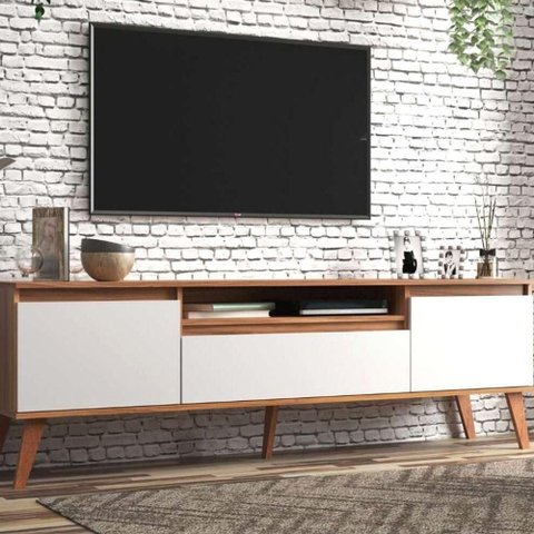 Rack para Tv 180cm Retro Mdf Freijo Dallas - On Móveis