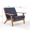 Ver imagem 3 de Poltrona Lótus 1 Lugar Acquablock