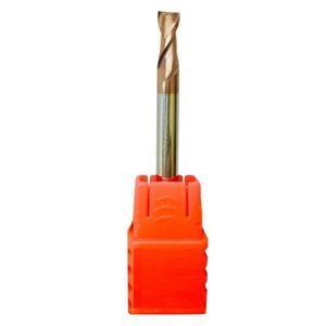Fresa Topo Reto Metal Duro 10,0 X 100mm - 2c Longa 55hrc