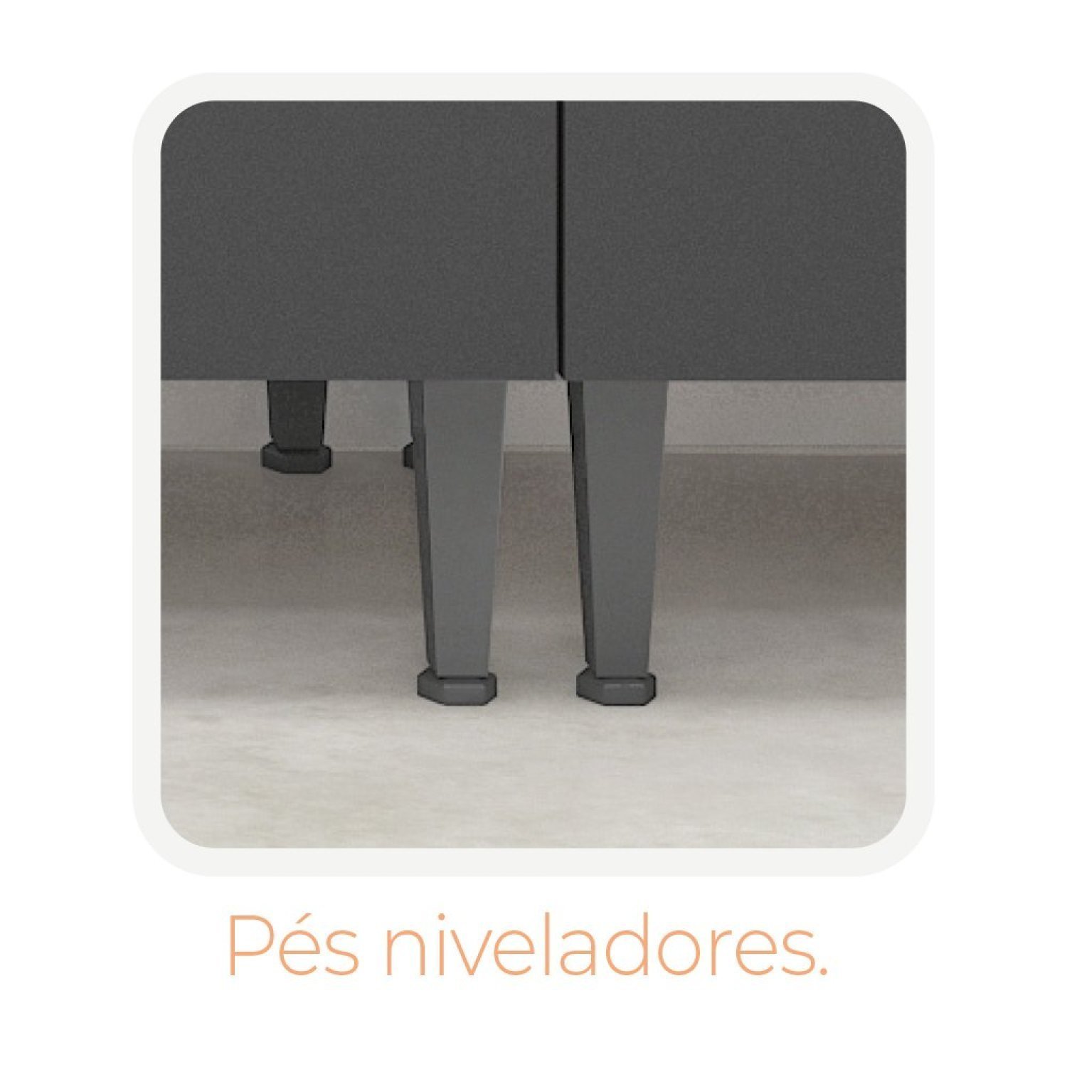 Paneleiro Duplo 63cm para 2 Fornos Max - 4