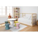 Ver imagem 1 de Conjunto de Mesa e Banquetas Infantil Branco/Colorido