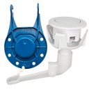 Ver imagem 1 de Kit Reparo (comporta/obturador + Botão Branco) Caixa Acoplada Deca - Sm0202k100