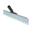 Ver imagem 3 de Desempenadeira Aço Rodo Dentada Reforçada 48cm X 8,5cm Stein