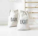 Ver imagem 2 de Conjunto de Sacos P/ Roupas Sujas Dark/light