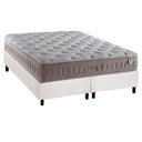 Ver imagem 1 de Cama Box Queen: Colchão Molas Anjos MasterPocket Ensacadas Richesse + Base CRC Courano Branco(