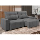 Ver imagem 1 de Sofá 3 Lugares Retrátil Reclinável 230cm Molas Ensacadas Palladium New