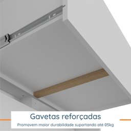 Quarto Infantil com Guarda-roupa e Cômoda Sky - 12