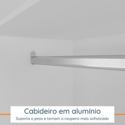 Quarto Infantil com Guarda-roupa e Cômoda Sky - 8