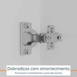 Quarto Infantil com Guarda-roupa e Cômoda Sky - 10