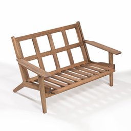 Sofá para Jardim com 2 Lugares Lótus - 5