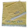 Jogo de Toalhas bordadas Banho e Rosto. Estampa: Margaridas . Cor: Amarelo. Dohler Artesanalle - 1