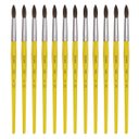 Ver imagem 1 de Pincel para Artesanato Pelo de Pônei N. 22 - 12 Unidades