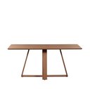 Ver imagem 1 de Conjunto de Jantar Mesa Retangular Avena 6 Cadeiras New Ella - Caramelo