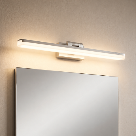 Arandela Articulada LED 32W Quadros Espelho Banheiro Quadro: Prata