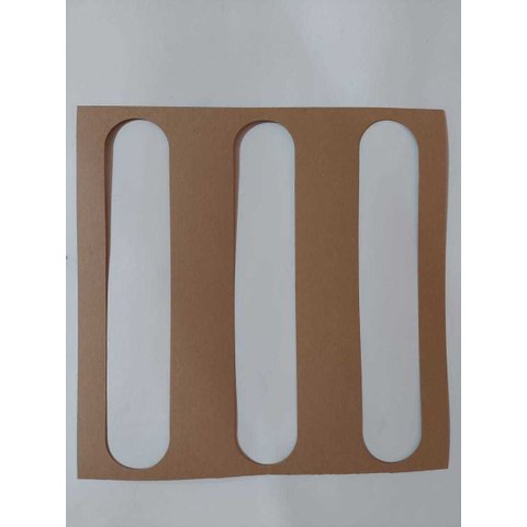 20PÇS GABARITO INSTALAÇÃO ELEMENTO DIRECIONAL ADESIVADO/COLA