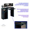 Mesa Gamer Escrivaninha Mesa de Computador Xp 90x78x45 Cores:preto/azul - 5