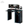 Mesa Gamer Escrivaninha Mesa de Computador Xp 90x78x45 Cores:preto/azul - 1