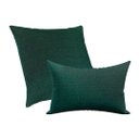 Ver imagem 1 de Kit Capas de Almofadas Luxo 50x50 e 30x50cm com Ziper Verde