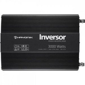Inversor de Onda Modificada 3000w 12vdc/127v Pw12-1 Off Grid