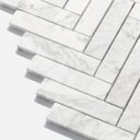 Ver imagem 5 de Pastilhas de Pedra Espinha de Peixe Mármore Carrara