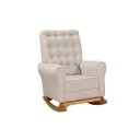 Ver imagem 2 de Poltrona para Amamentação com Puff Paris Linho Ds Home