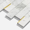 Ver imagem 5 de Pastilhas de Pedra Retangular Mármore Carrara