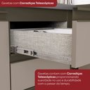 Ver mais imagens de Cozinha Completa Connect 10 Portas 2 Gavetas com Vidro e Tampo 100% MDF Duna/Cristal - Henn