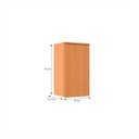 Ver imagem 4 de Armário Aéreo 40cm 1 Porta Karine Ii Laranja/Angelin